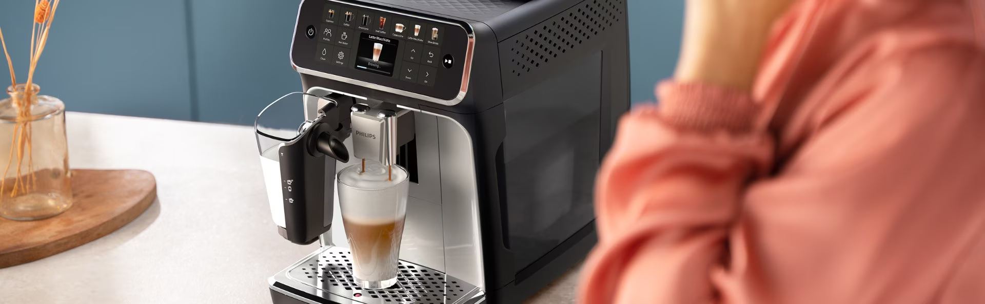 Popolnima samodejni espresso kavni aparati